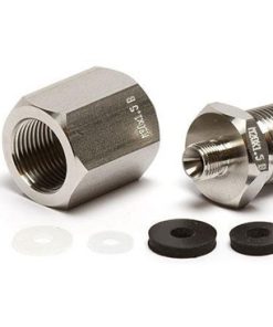 Đầu nối áp suất set Bx G1/8" ren ngoài sang M20x1.5 ren ngoài and feren ngoài